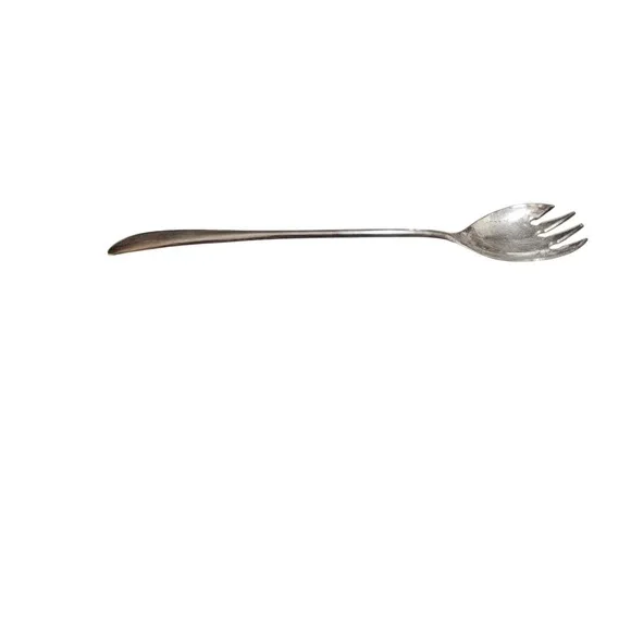 Vintage Silver Plated Serving Fork Italy‎ Elegant Kitchen Utensil