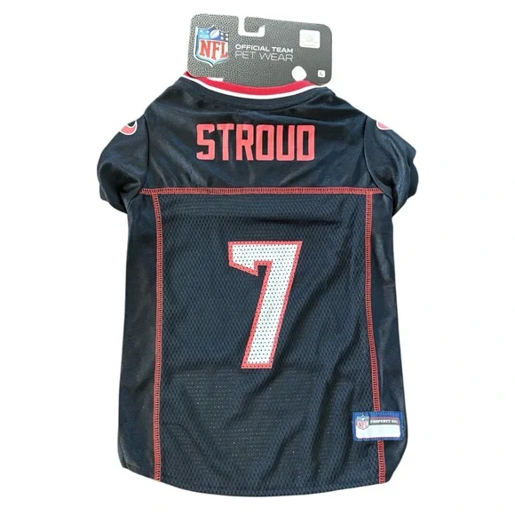 NFL Official Houston Texans Dog Jersey