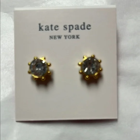 Kate Spade Gold Stud Earrings