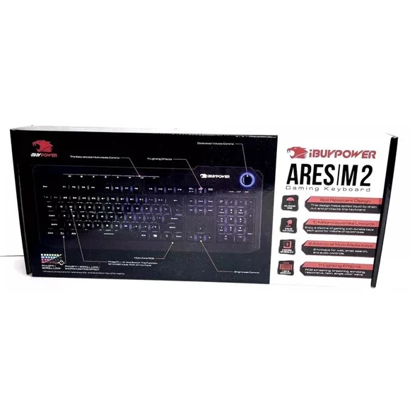 iBuyPower Ares M2 RGB Gaming Keyboard‎