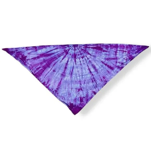 Handmade bandana hand crafted tie dye dog doggie puppy