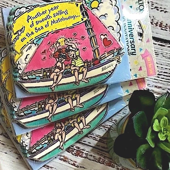 NWT Vintage Anniversary Invitations (Bundle of 30)