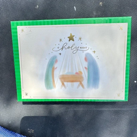Brother Sister Design Studio O Holy Night Nativity Christmas Cards 15ct‎ 6046148