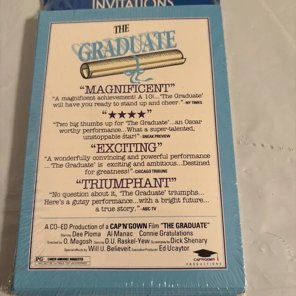 vintage‎ graduation invitations