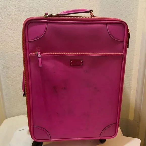 Kate spade carryon roller in pink