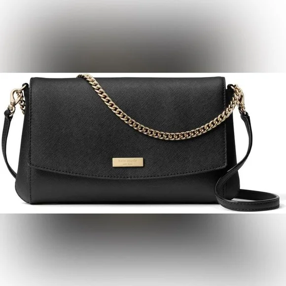 Kate Spade New York Greer Laurel Way Black Crossbody Purse