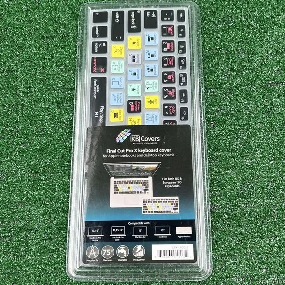 KB Covers Final Cut Pro X Keyboard Cover For MacBook Pro-MacBook‎ New
