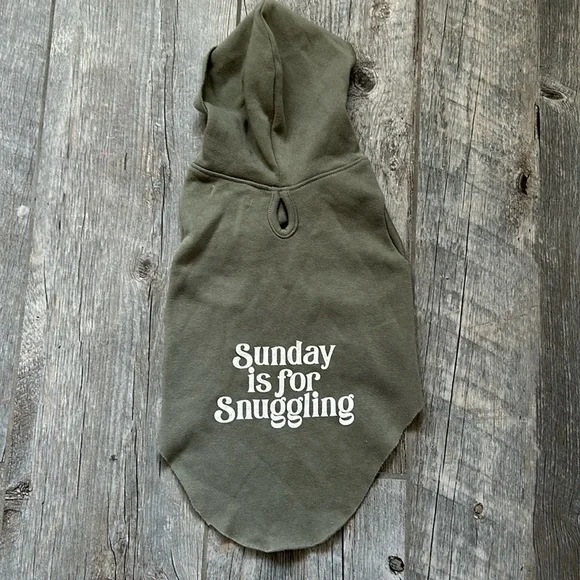 Greyson pup dog sweater hoodie size medium 15 to 17 inches