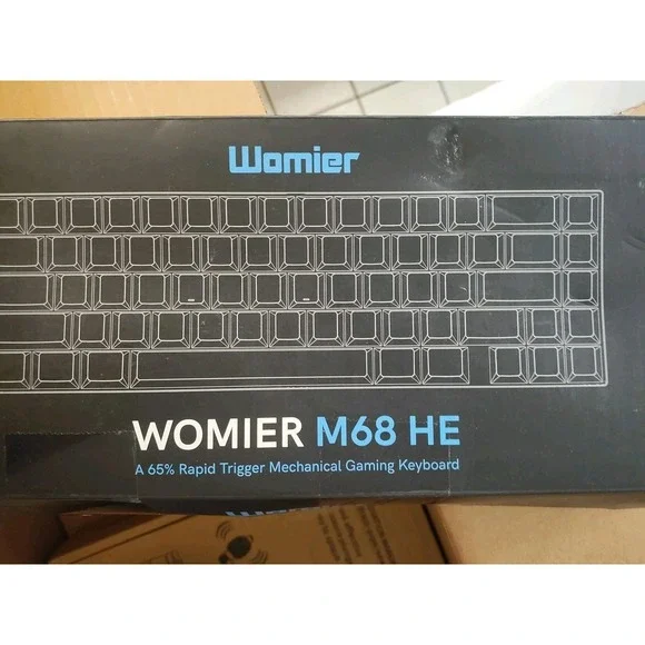 Mechanical Gaming 60 % Keyboard Womier M68 HE Ultra Rapid Trigger Hall Effect