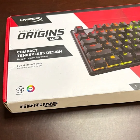 Hype RGB Gaming Keyboard with Black Keys