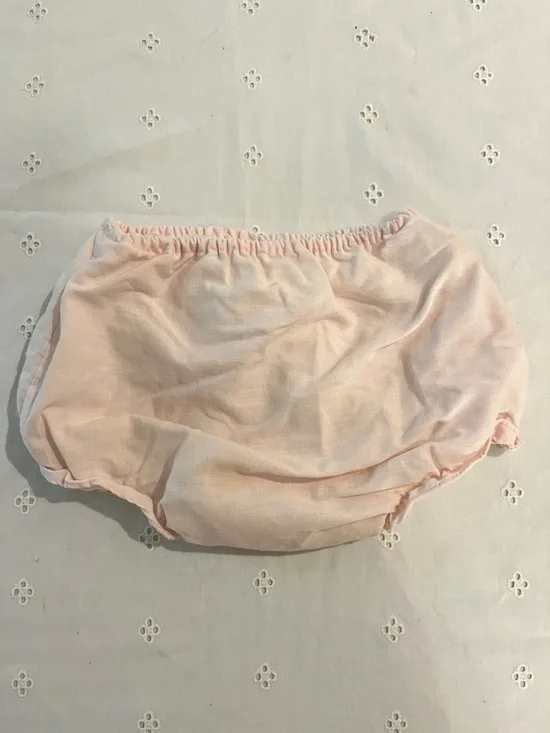 Soft Pink Vintage Baby Bloomers