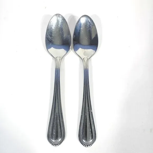 Oneida Southwyck Tea Spoons Lot of 2 Silverplate