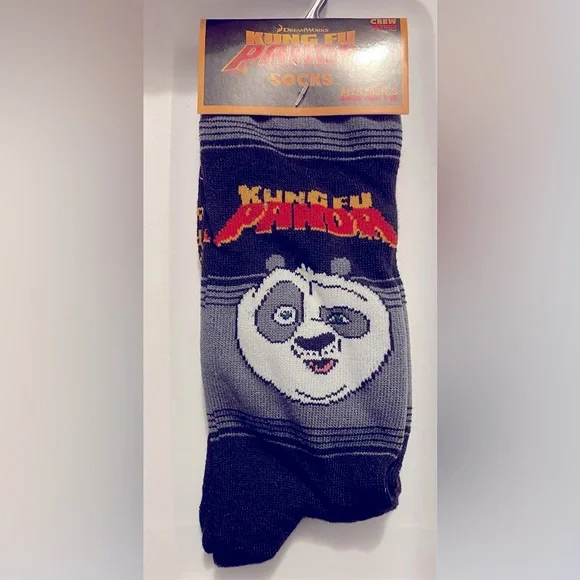 Fun Novelty Socks Featuring Kung Fu Panda Movie