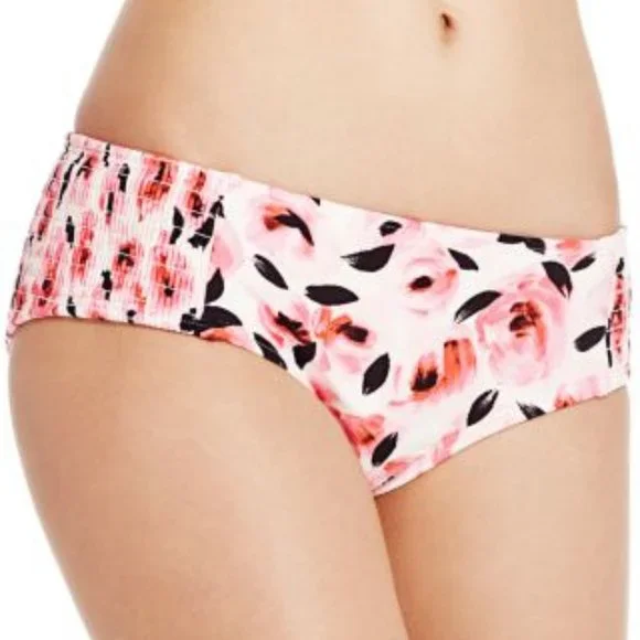 KATE SPADE New Swim Bottom Bikini Smocked-side Women's M