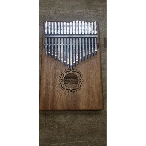 Kalimba 17-Key Mahogany Thumb Piano Complete Kit Musical Instrument