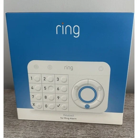 Sealed Box RING Alarm Keypad Security NEW In Box Install Accessories