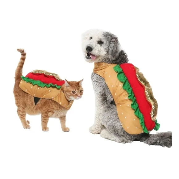 Vibrant Life Hot Dog Halloween Pet Costume For Dog Or Cat Size Medium