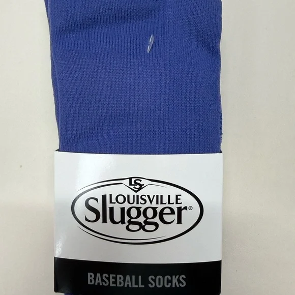 Louisville Slugger Men's Blue Athletic Socks