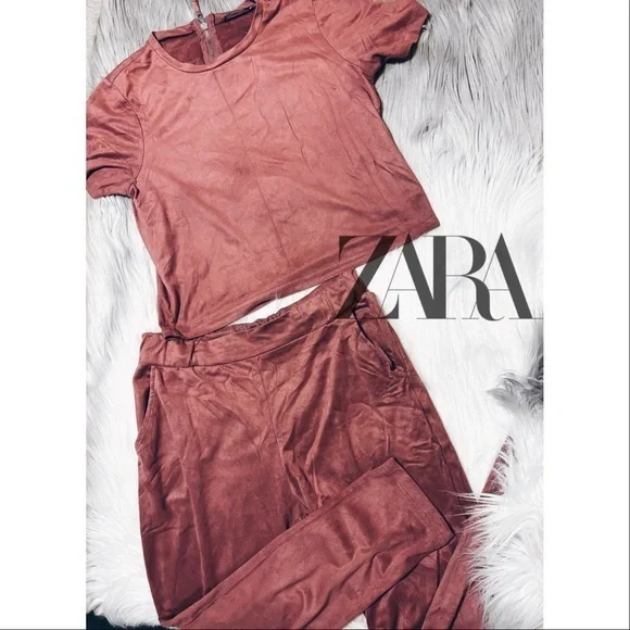 Zara top and pants matching set
