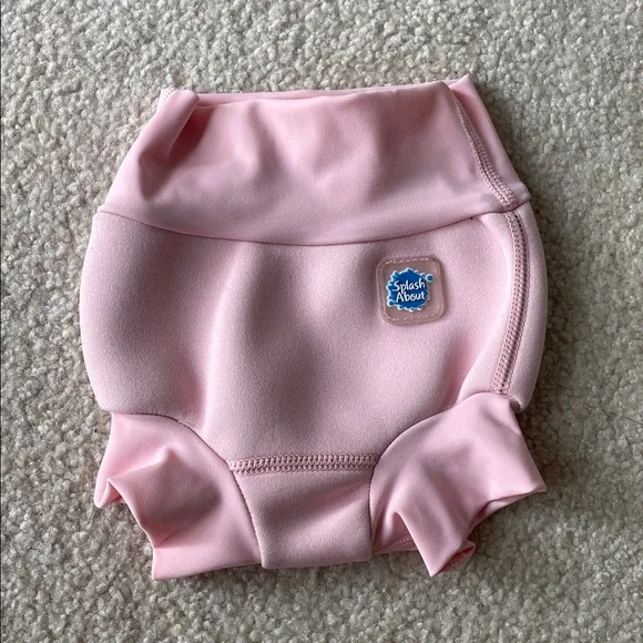 Splash About Pink Swim Diaper Size Small (0-3 M) 🥂