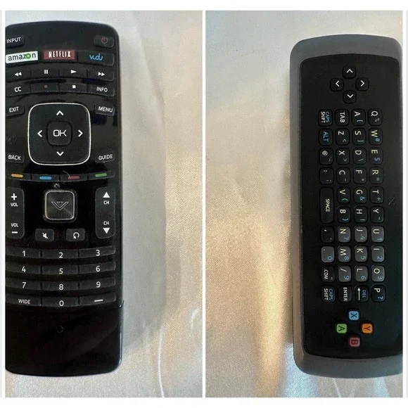 Vizio XRV1TV 3D TV Keyboard Remote For E3D320VX, E3D420VX, E3DB420VX, E3D470VX