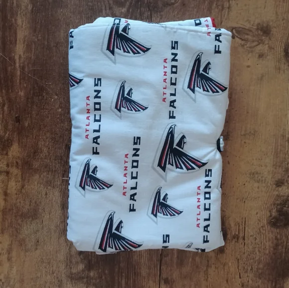 Atlanta Falcons baby carriage sunblocker and cloth diaper changer bundle 2pcs