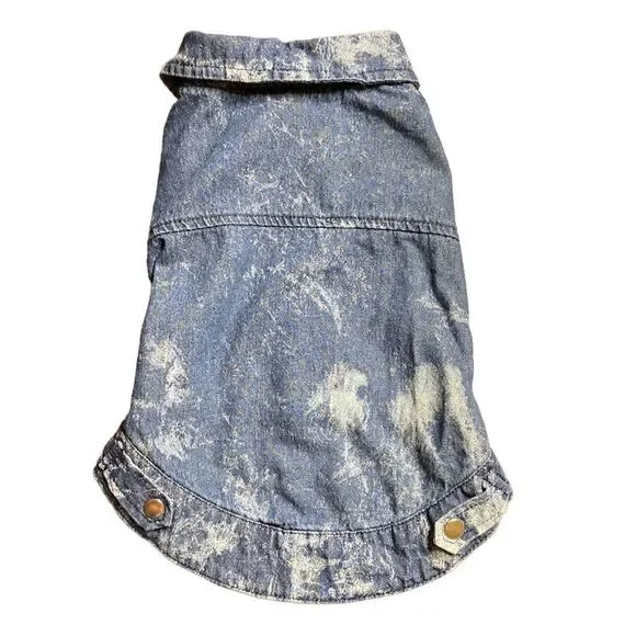 Denim Tye Dye Denim Jacket NWOT