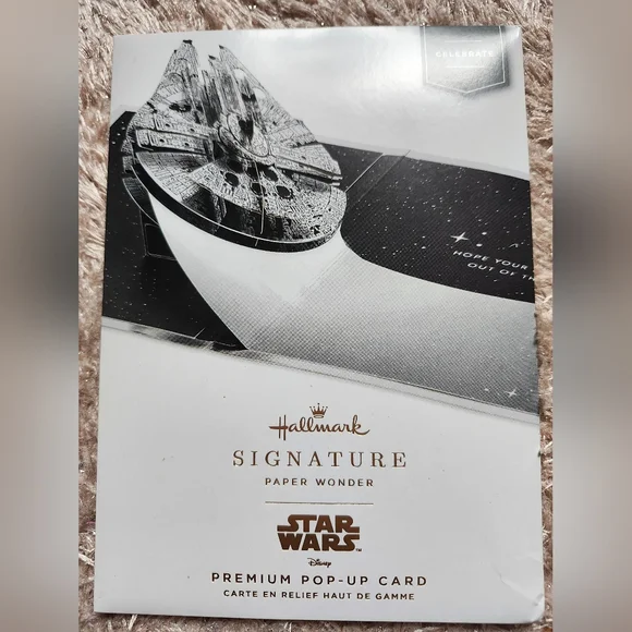 Hallmark Signature Star Wars Pop-Up Card NEW