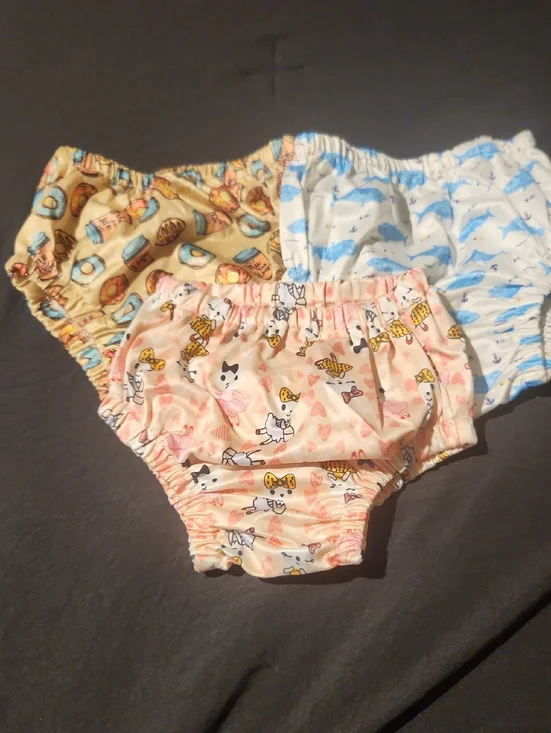 Reusable Kids Diaper Cover - Pink Puppy & Hearts Print
