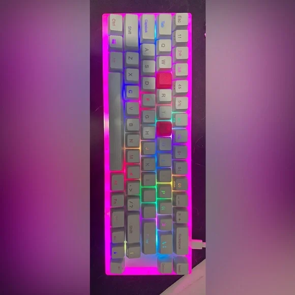 Light Board Gaming Keyboard Mechanical Red Switch
