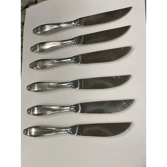 Vintage HOFFRITZ‎ 6 Knife Set 8.25