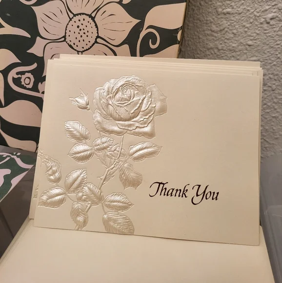 Blank Thank You Cards