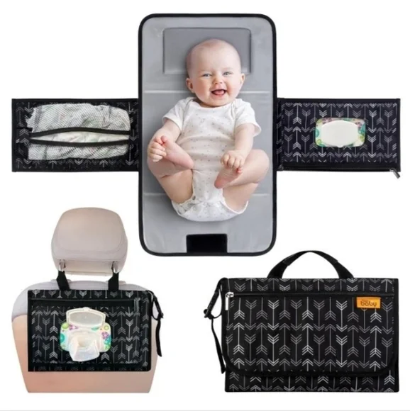 Kopi Baby Portable Diaper Changing Pad Mat Lots Of Storage Perfect For Travel