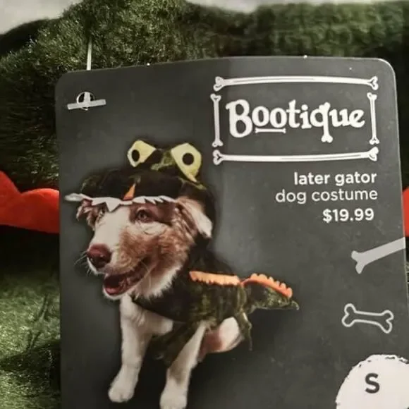 Bootique Small Gator Dog Costume