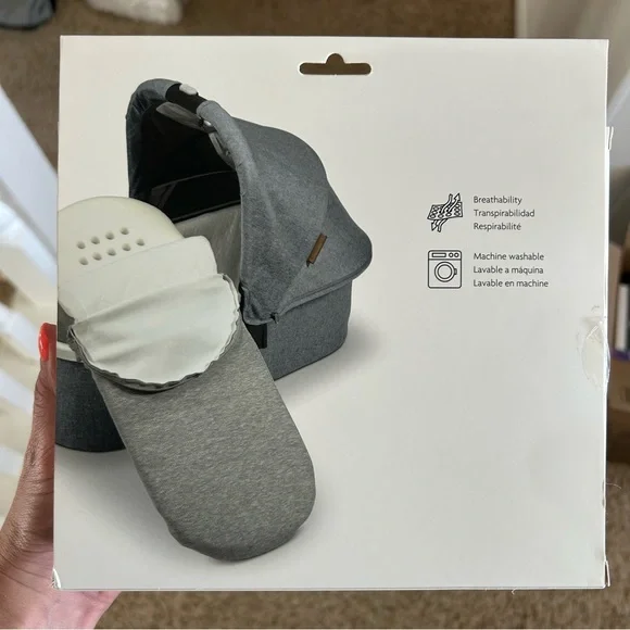 UPPAbaby Bassinet Mattress Cover - Gray Heather