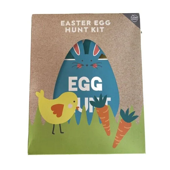Easter Egg Hunt Kit With Bunny Chick & Carrot Designs For Ages 7+ Planet-Frien