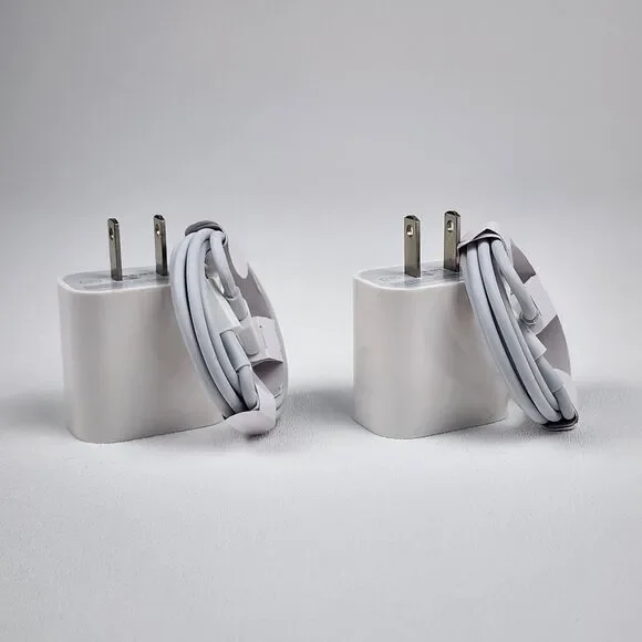 20W USB-C Chargers + USB-C to C Cables 3ft – 2 PACK - Generic