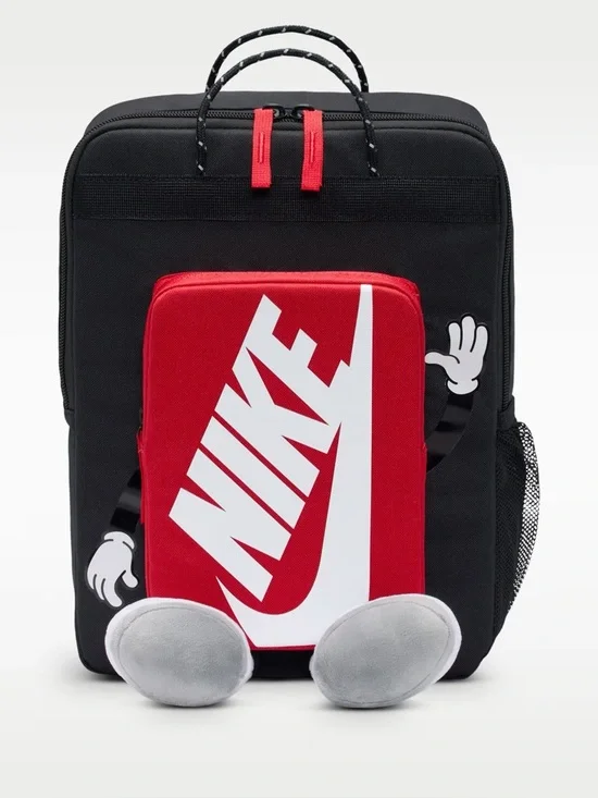 Nike Black and Red Logo Character Backpack - Men's