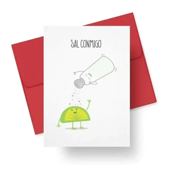 “Sal Conmigo” Card