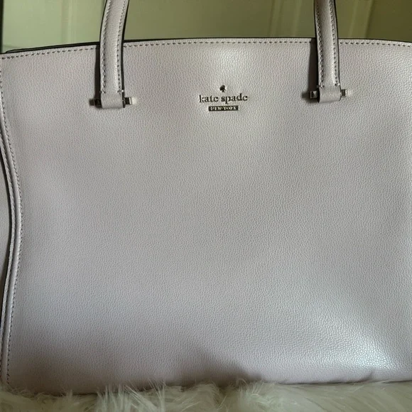 Kate Spade large satchel Lavender Tote Bag