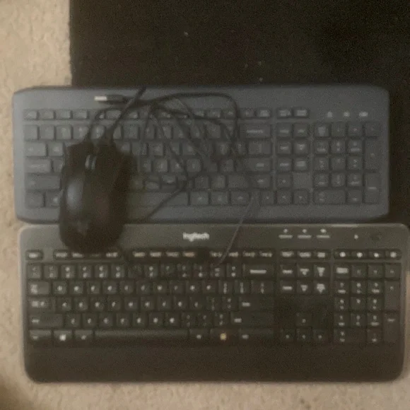2 wireless keyboards and gaming/normal mouse