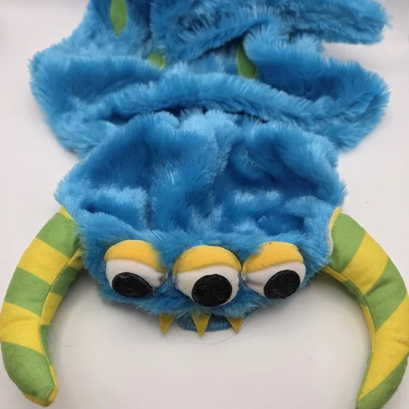 Sweet Cheeks Blue Green Monster Dog Costume Medium