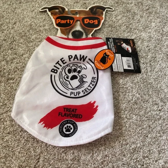New Pets Costume Halloween XS/S bite paw Dogs cats by Party Dog NWT