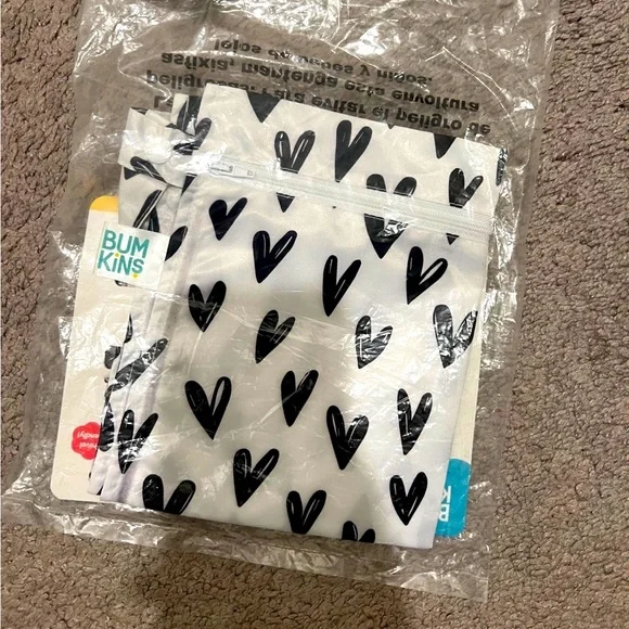 Bumkins heart wet dry bag