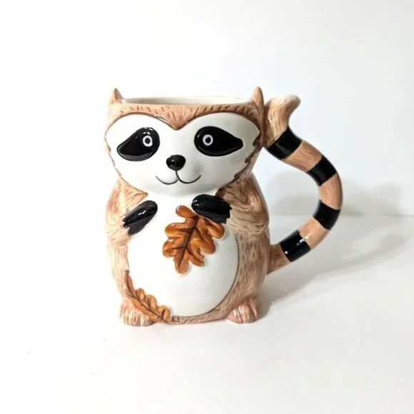 Pier 1 Animal-Themed Ceramic Mug