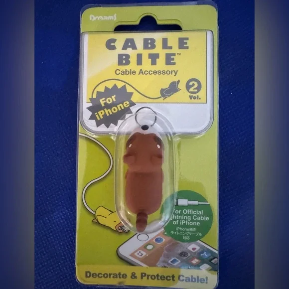 🐼 Bite Me Lesser Panda Cable Bite Accessory for iPhone - NWT