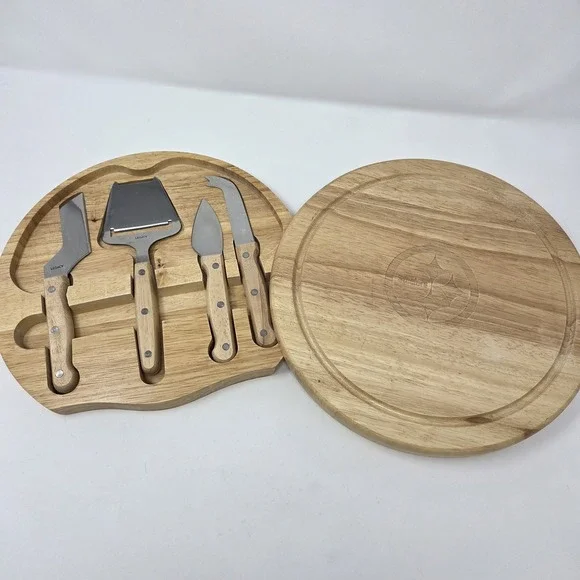 Pittsburgh Steelers - Brie Cheese Cutting‎ Board & Tools Set