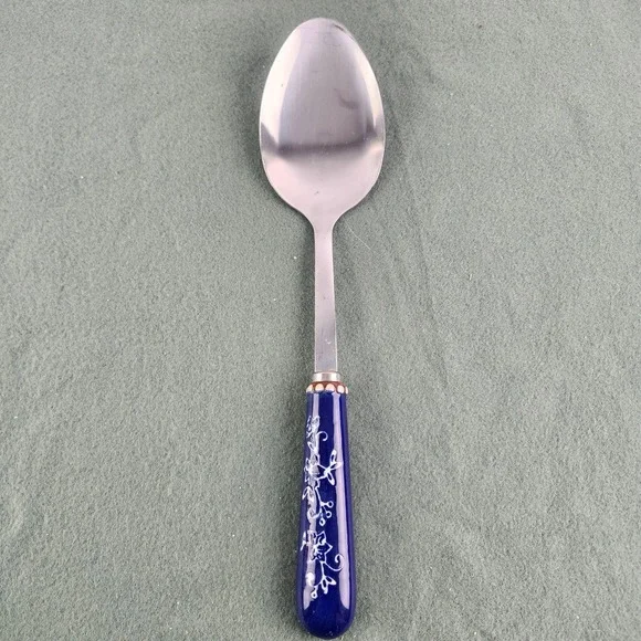 Temptations by Tara Floral Lace Ceramic Stainless Steel Spoon Utensil