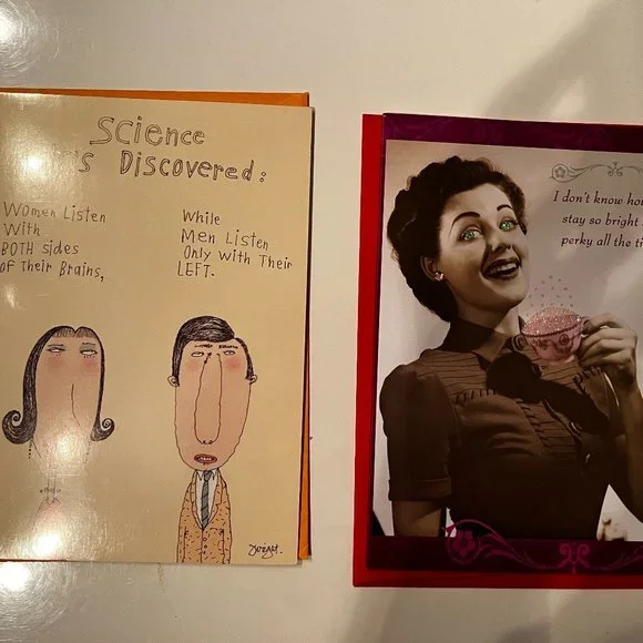 Snarky‎ Greeting Cards (Set of 2)