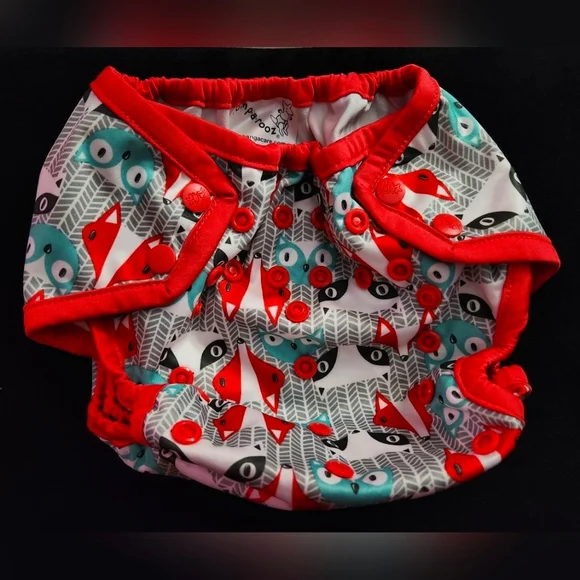 NWOT Rumparooz One Size Cloth Diaper Covers - Clyde